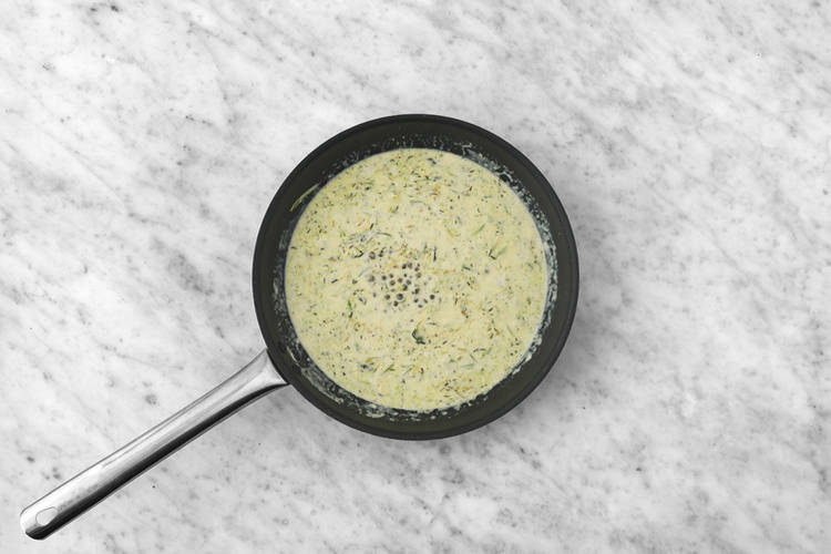 Cook the sauce