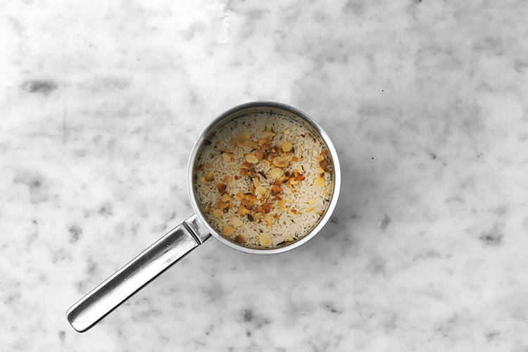 Cook the rice