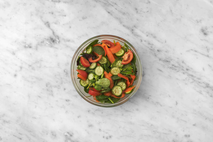 Toss the salad