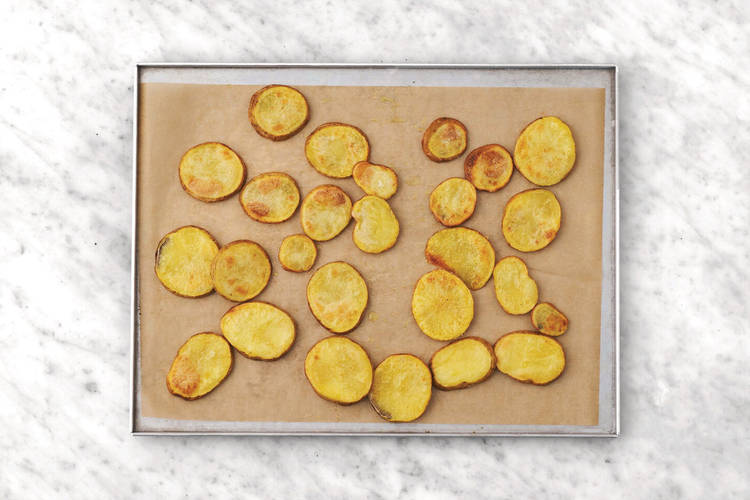 Roast the potato 