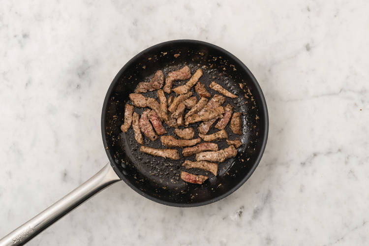 Cook the beef