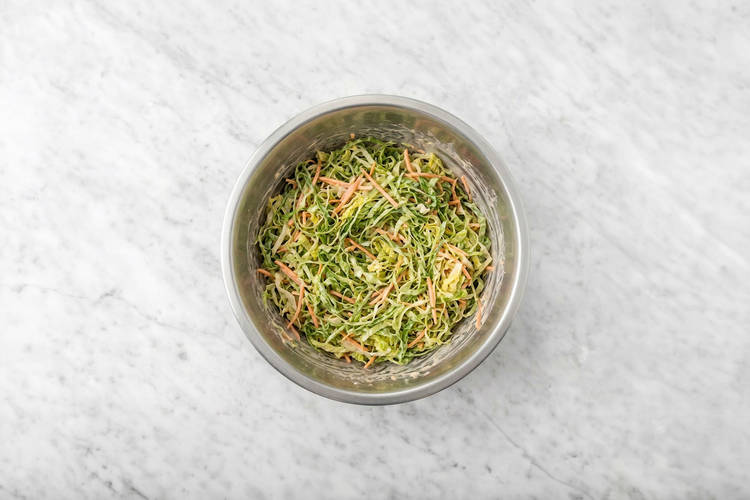 Toss the Sambal Slaw