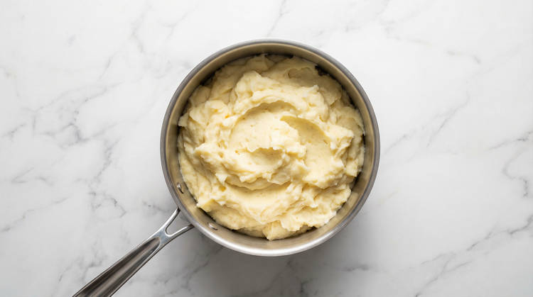 Mash Potatoes & Finish Green Beans
