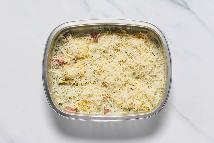 Assemble Ravioli Bake