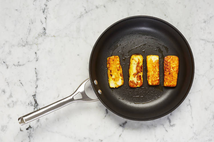 Cuire le haloumi