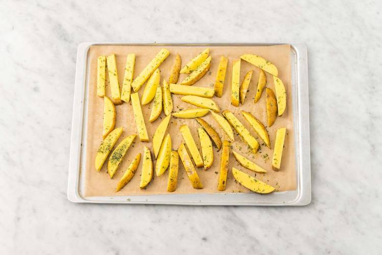 Rôtir les pommes de terre