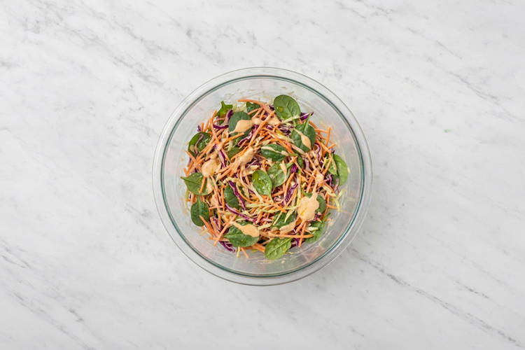 Assemble the slaw