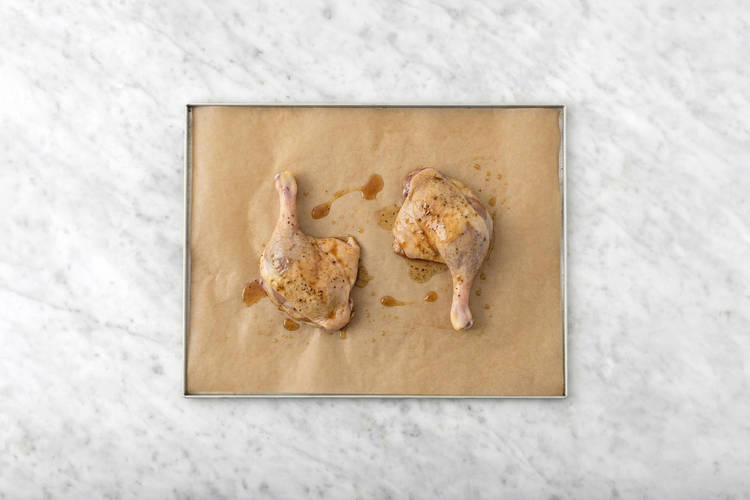 Roast the duck