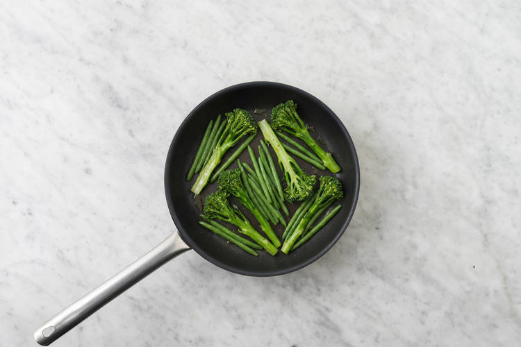 Cook the veggies