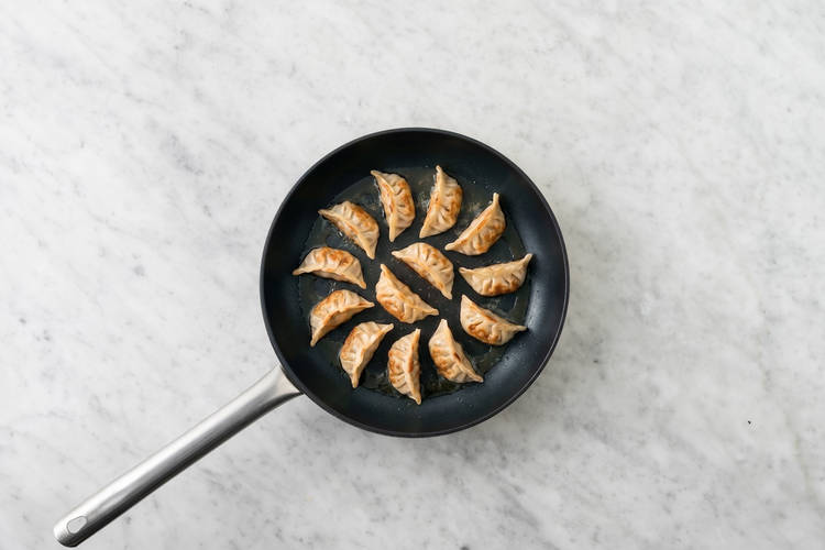 Cook the dumplings