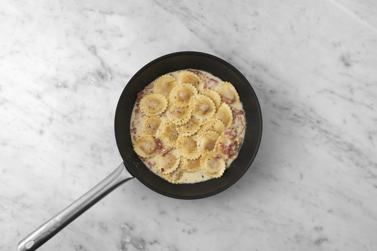 Cook the pasta