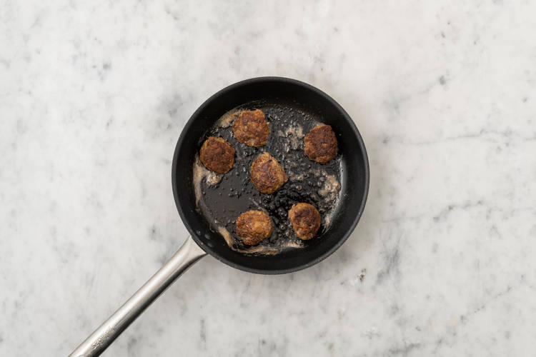 Cook the rissoles