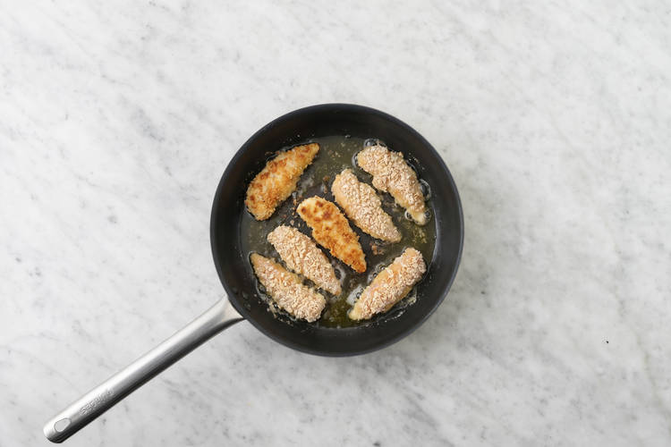 Cook the chicken
