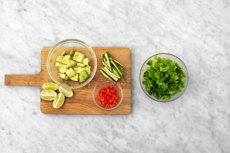 Prep the veggies