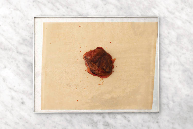 Roast the sirloin tip