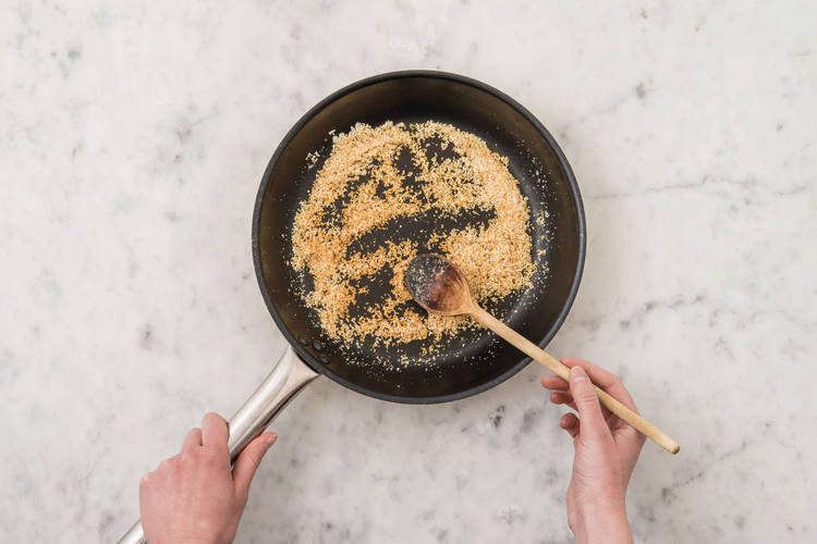 Get prepped & make the topping