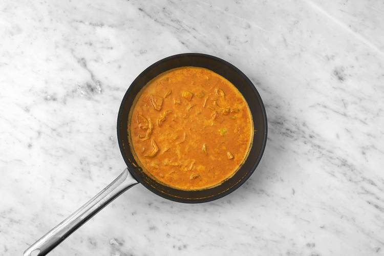 Préparer le curry