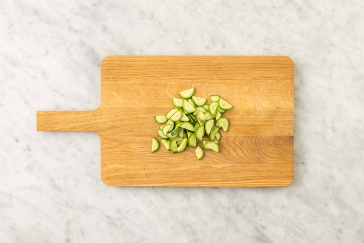 Marinate the Cucumber