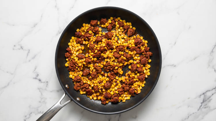 Cook Chorizo & Corn