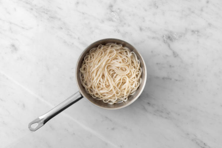 Cook the noodles