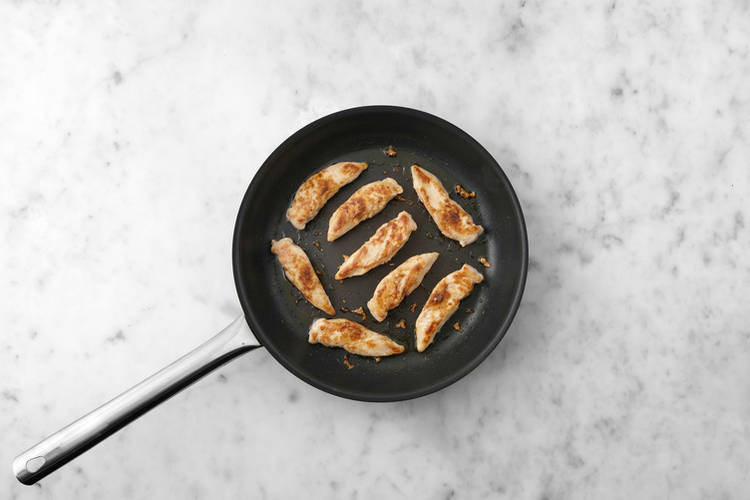 Cook the chicken