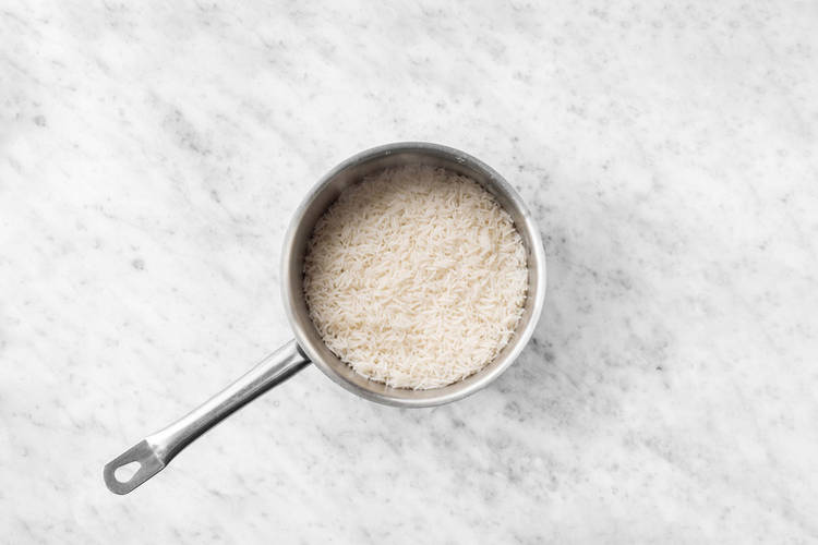 Cook the jasmine rice