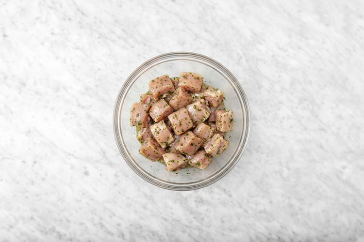 Prep the chicken