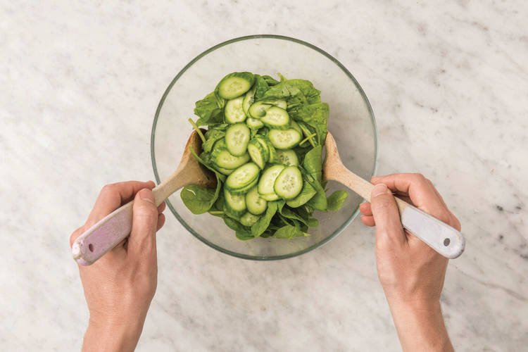 Make the salad