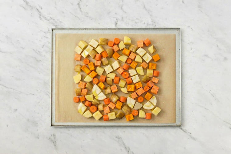 Roast the veggies 