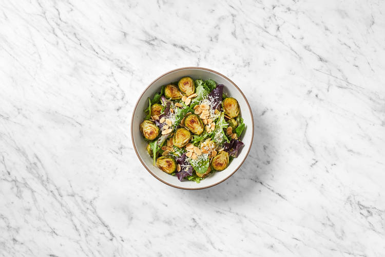 Finish the Brussels sprouts