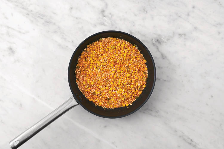 Prep & bake the rice