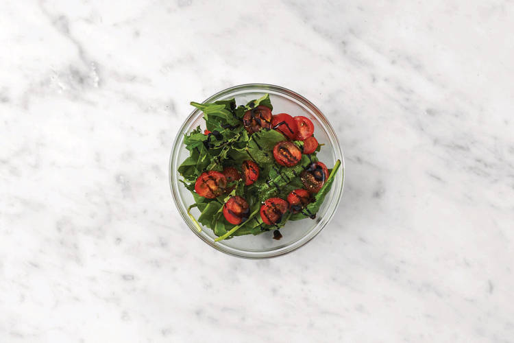 Toss the salad