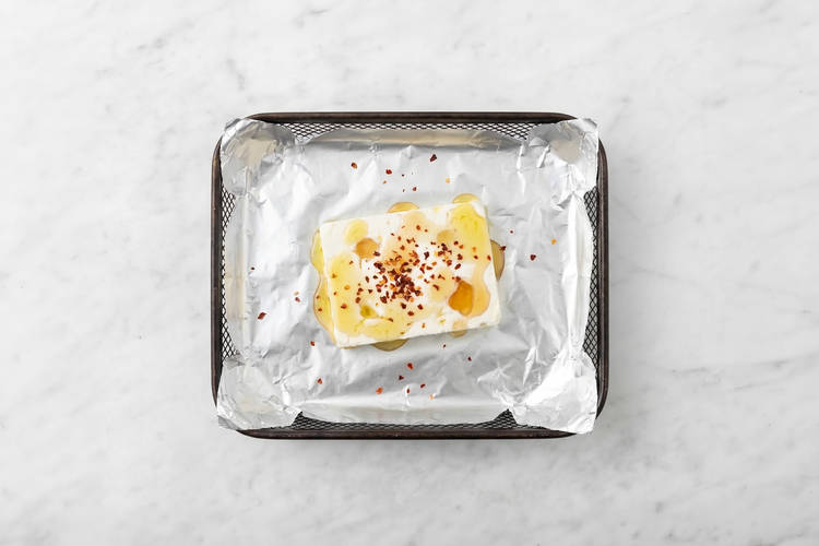 Bake the feta