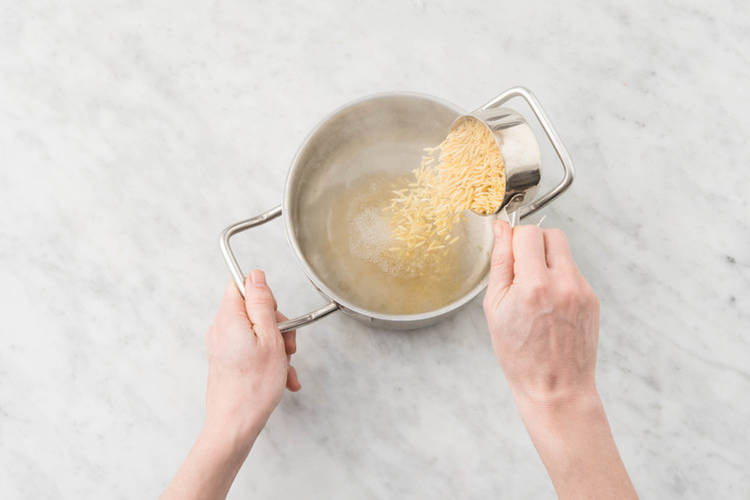 Cook the risoni