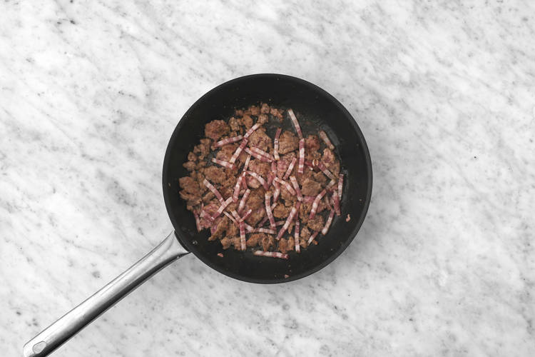 Fry the Sausage and Bacon