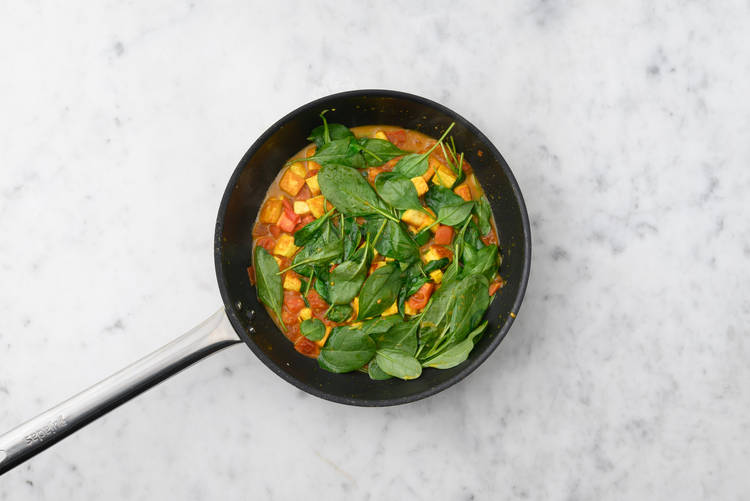Add the Spinach