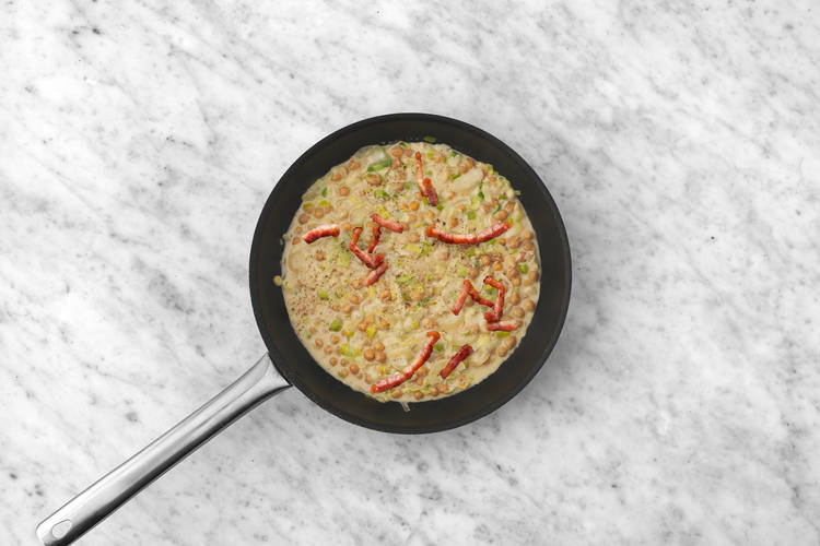 Simmer the Chickpeas