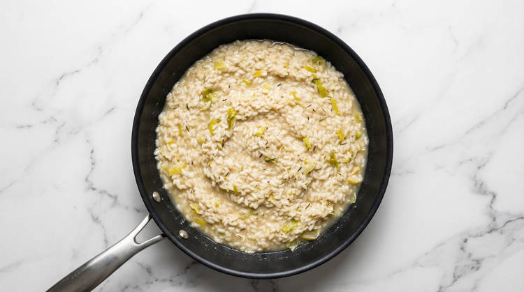 Cook Risotto & Roast Salmon