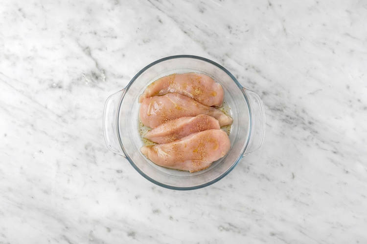 Prep the chicken