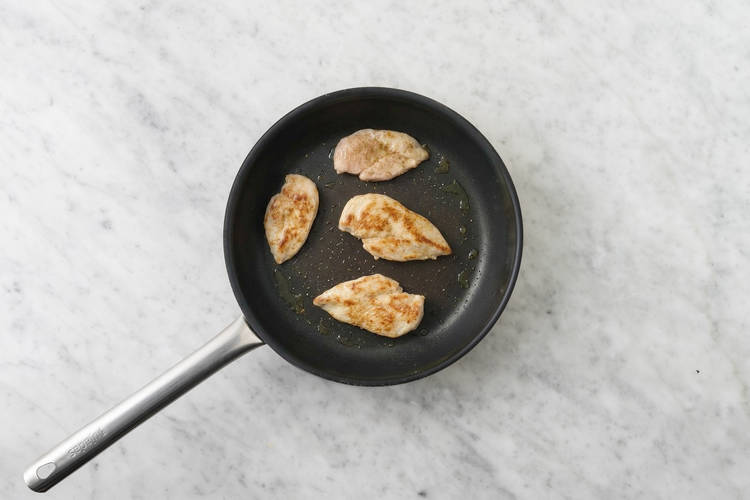 Cook the chicken