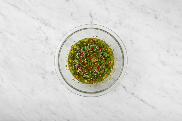 Gör chimichurri