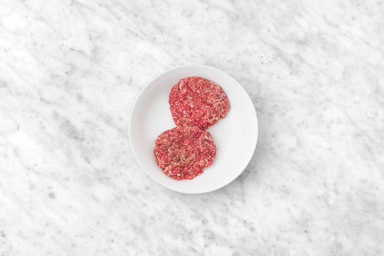 Les steaks en scène