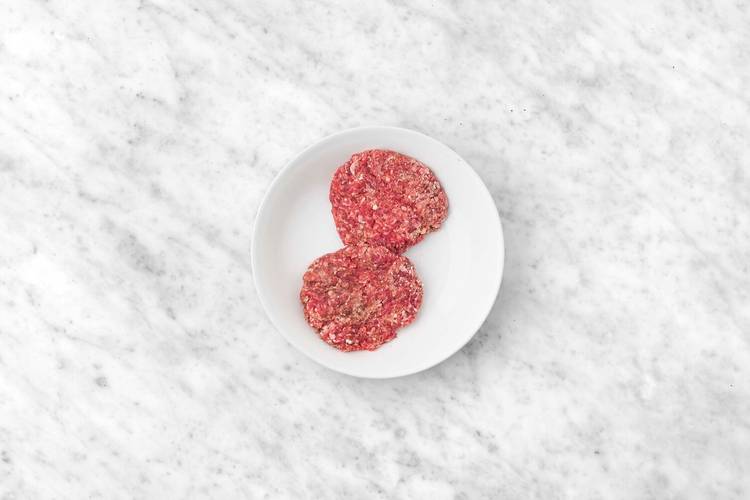 Les steaks en scène