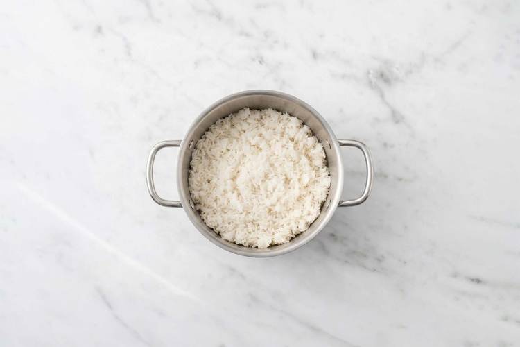 Le riz passe à la casserole