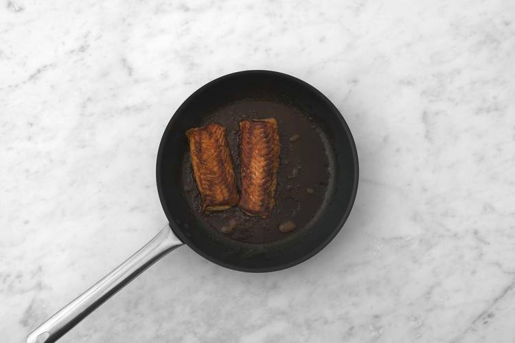 Le poisson sur le feu