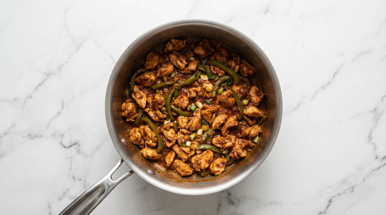 Cook Veggies & Chicken