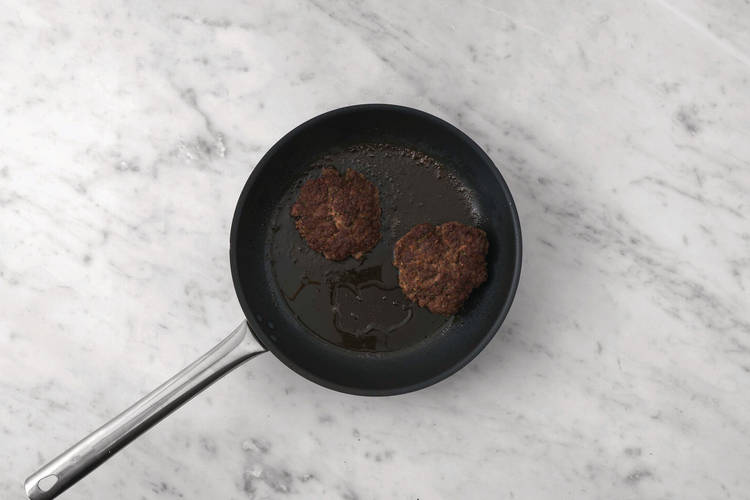 Cook the patties 
