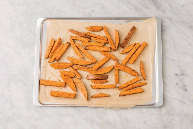 Bake the fries 