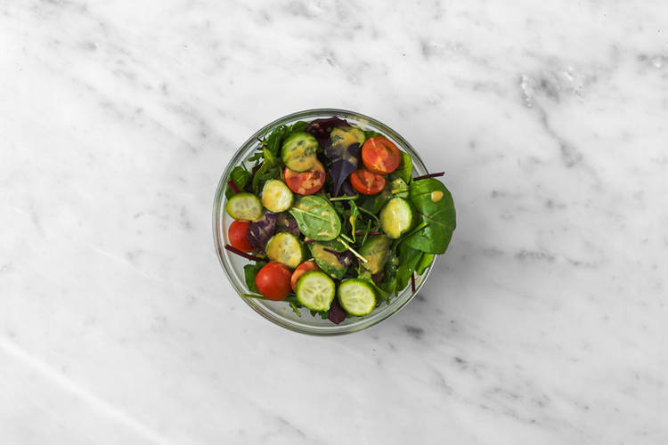 Toss the salad