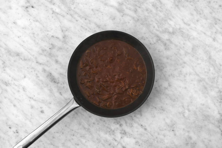 Cook the beef brisket